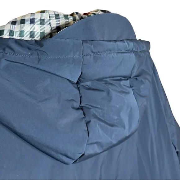 TED BAKER Men's Ubley House Check Wadded Coat Size XL - Picture 5 of 9